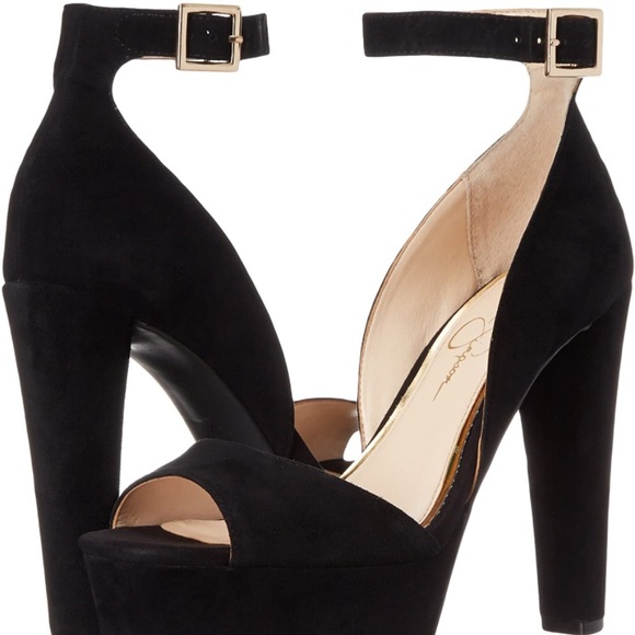 Jessica Simpson Athens Platform Pump - Black - 8M - Picture 1 of 11